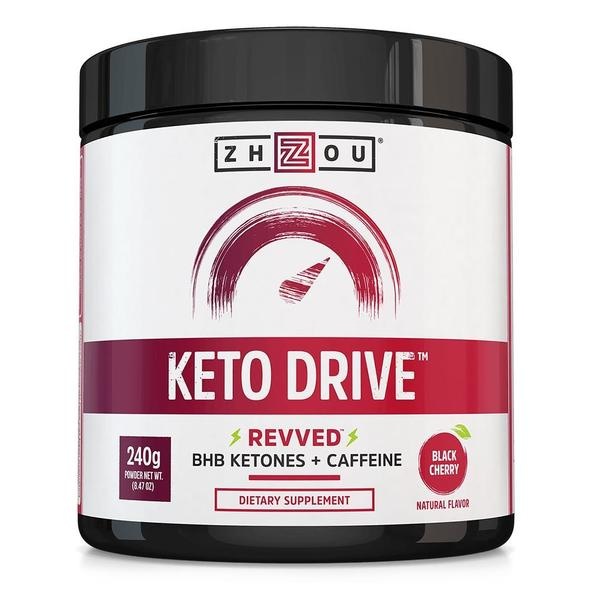 Zhou Nutrition Zhou Nutrition Keto Drive Revved - Black Cherry