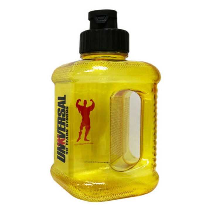 Universal Nutrition 1/2 Gallon Water Jug - Yellow