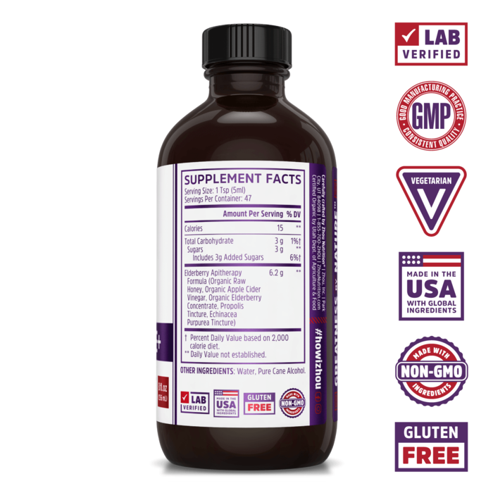 Zhou Nutrition Elderberry Syrup   8 oz