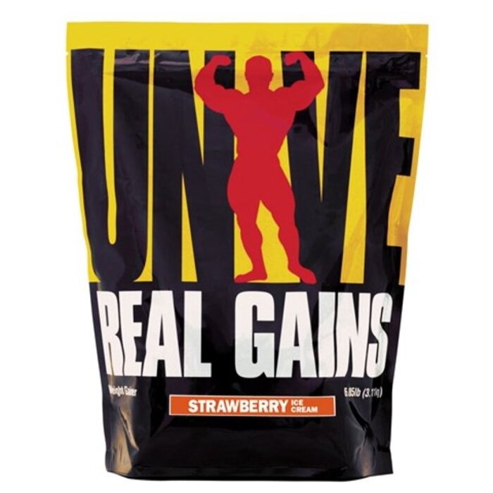 Universal Nutrition Real Gains - Strawberry 6.6lbs