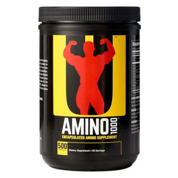 Universal Nutrition Amino 1000 - 500 Capsules