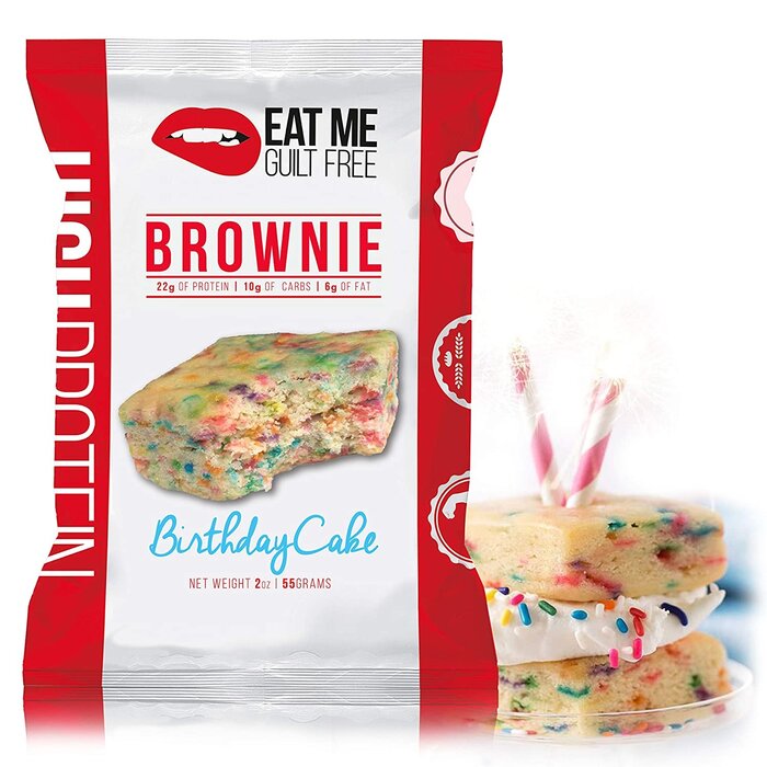 Eat Me Guilt Free Eat Me Guilt FreeProtein Bar - Birthday Cake