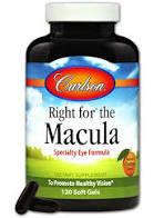 Carlson Carlson Right for the Macula - 120 Softgels