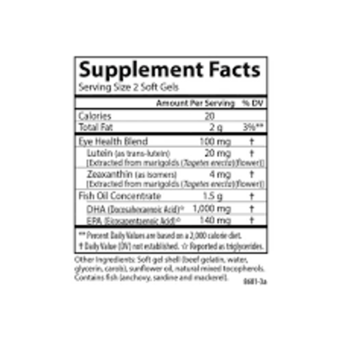 Carlson Right for the Macula -120 gels
