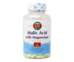 KAL Malic Acid w/ Magnesium - 120 Tablets