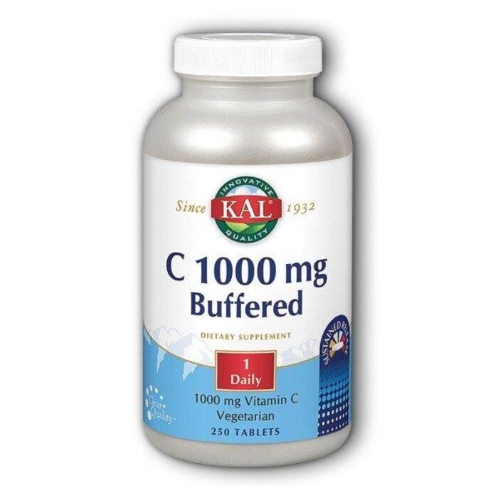 KAL C-1000 Buffered - 250 Tablets
