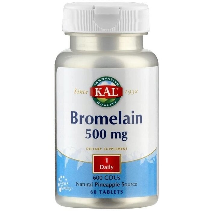 KAL Bromelain 500 mg - 60 Tablets