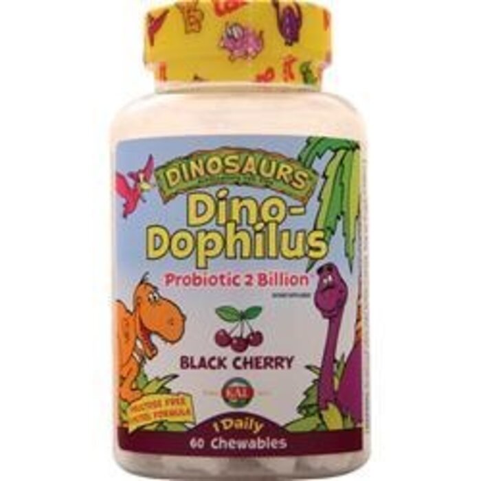 KAL Dino Dophilus - Black Cherry - 60 Chewables
