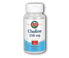 KAL Choline 250 - 100 Tablets