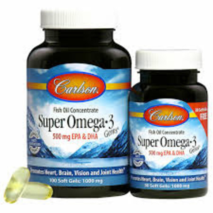 Carlson Super Omega-3 180 softgels