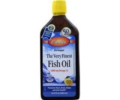 Carlson Fish Oil 500ml-Lemon Liquid