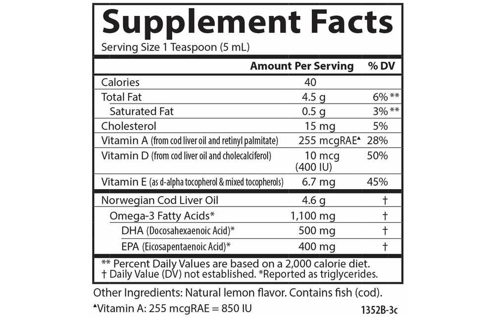 Fish Oil 500ml-Lemon