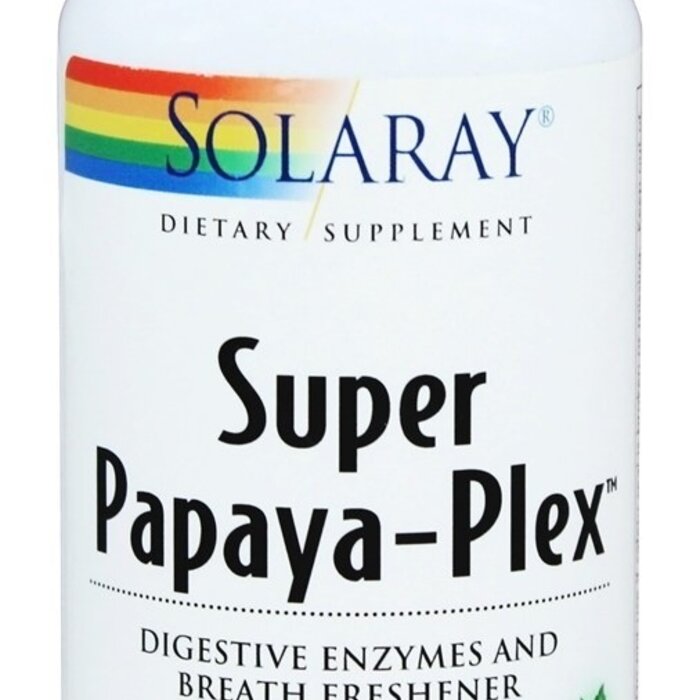 Solaray Super Papaya-Plex 90