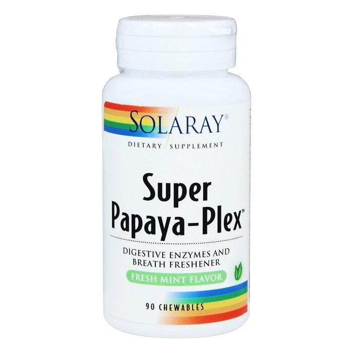 Solaray Super Papaya-Plex 90
