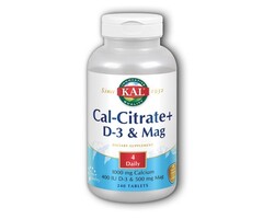 KAL Cal-Citrate+  -240 Tablets