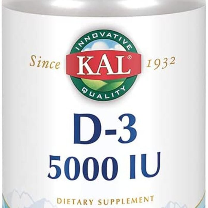 KAL Ultra D-3 5000 IU - 60 Tablets
