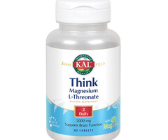 KAL Think Magnesium L-Threonate - 60 Tablets