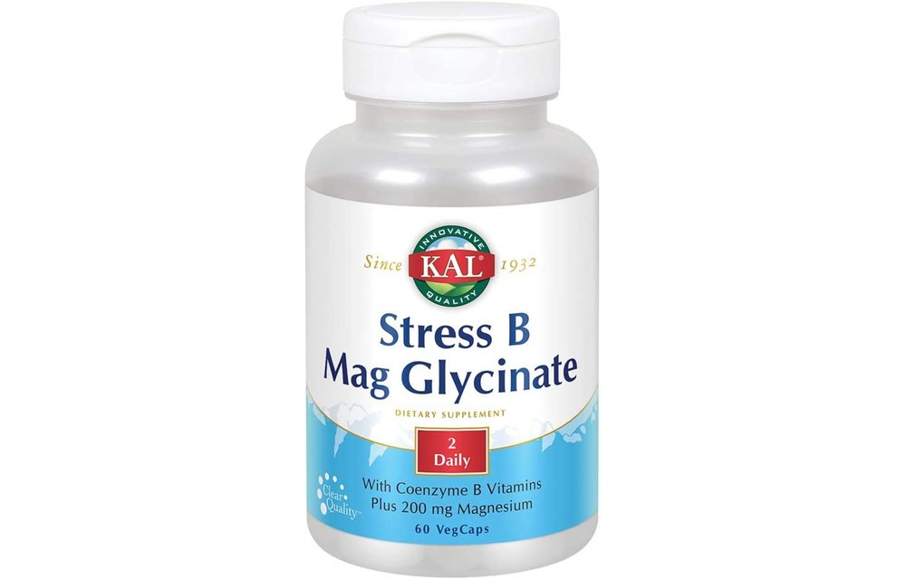 Stress B Mag Glycinate - 60 Vegetarin Capsules