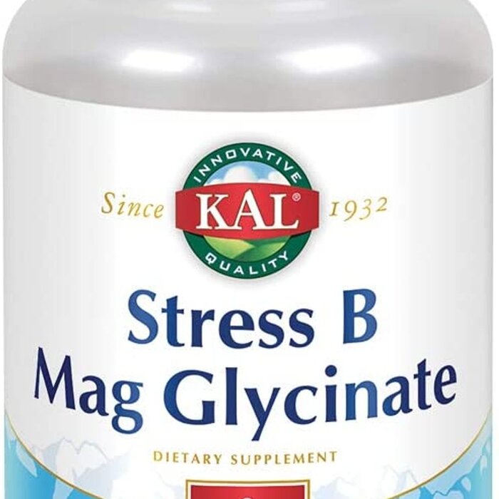 KAL Stress B Mag Glycinate - 60 Vegetarin Capsules