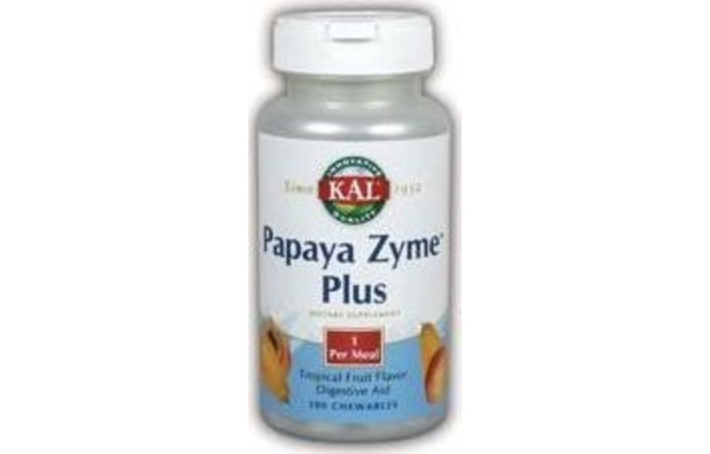 Papaya Zyme Plus - 100 Chewables