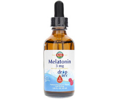 KAL Melatonin 3mg Liquid - Raspberry Flavor