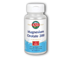 KAL Magnesium Orotate 200 - 60 Tablets