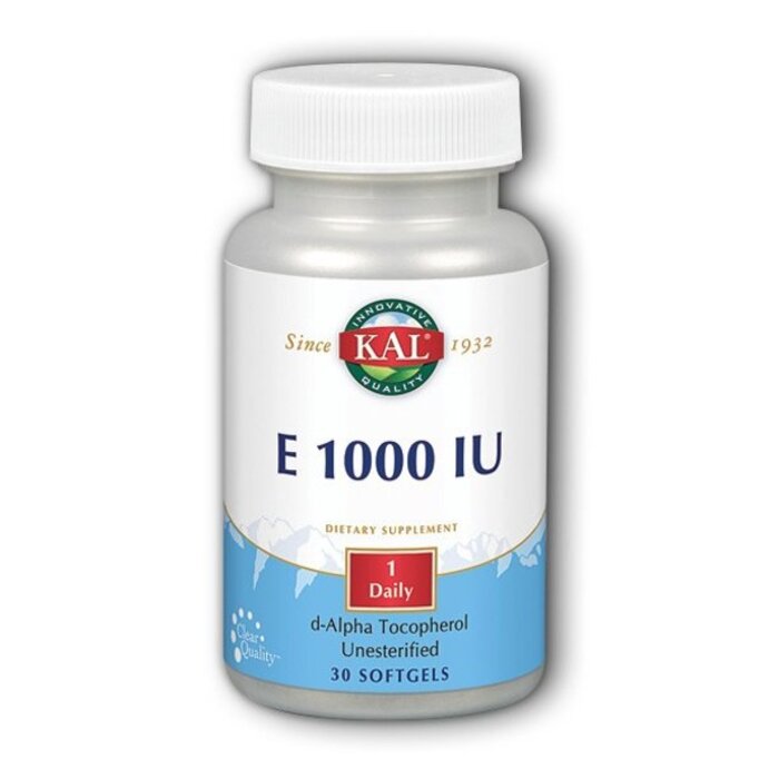KAL Kal E-1000 IU - 30 Softgels