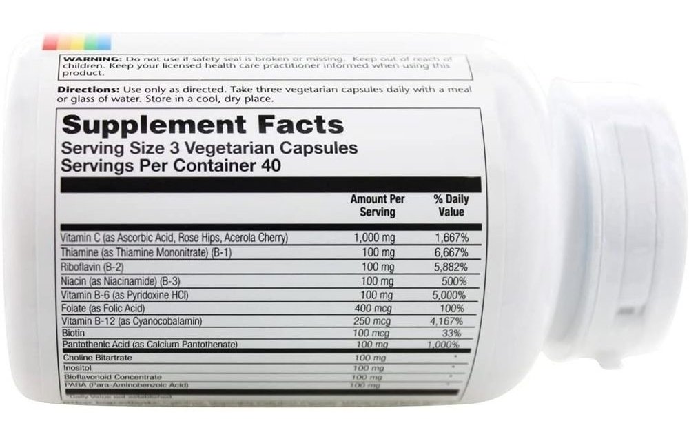 Timed Release Vitamin B-6 100mg - 120 Capsules