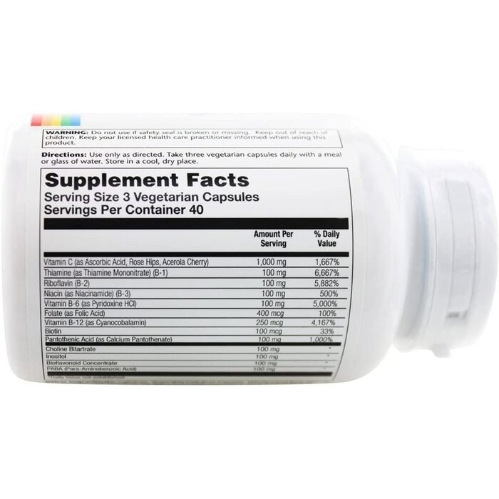 Solaray Timed Release Vitamin B-6 100mg - 120 Capsules