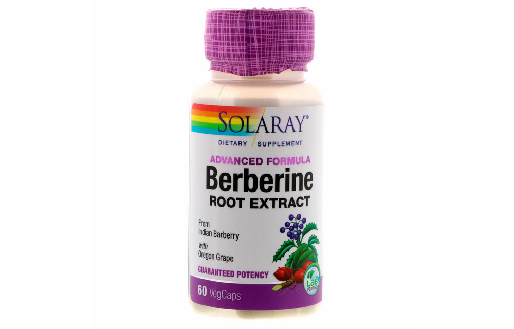 Advanced Formula Berberine Root Extract - 60 Vegetarian Capsules