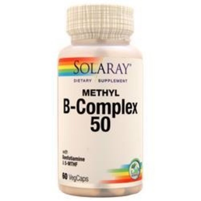 Solaray B-Complex 50  - 60 Vegetarian Capsules