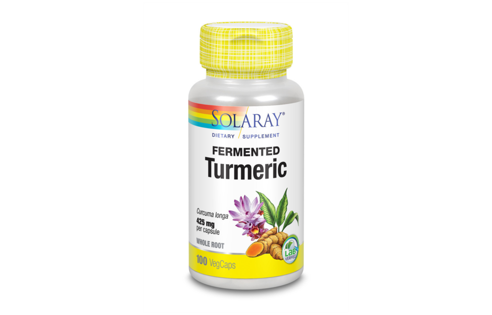 Fermented Turmeric Root 425mg - 100 Vegetarian Capsules