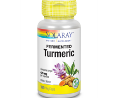 Solaray Fermented Turmeric Root 425mg - 100 Vegetarian Capsules