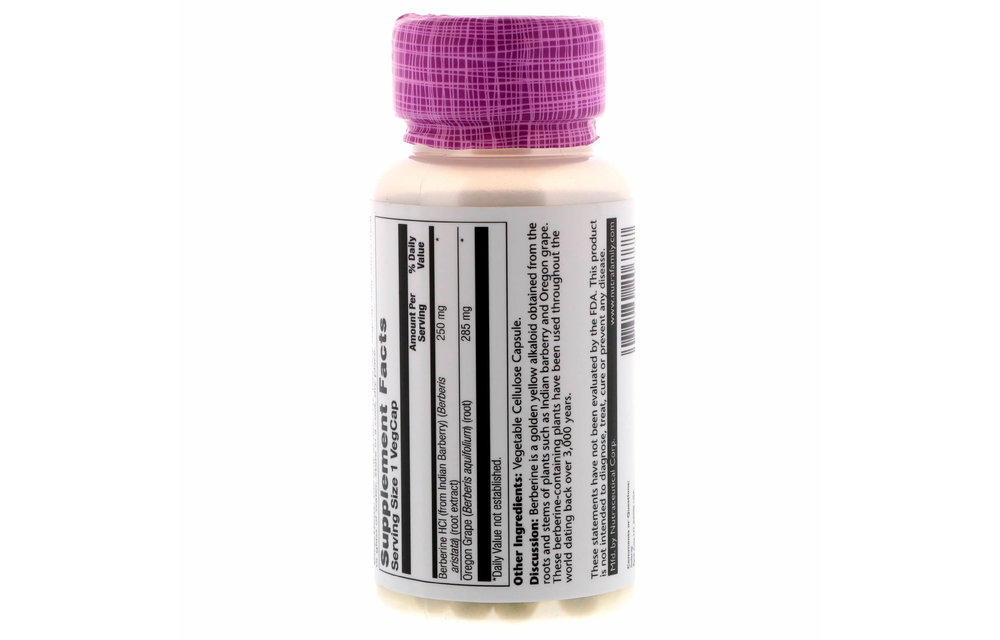 Berberine 500mg - 60 Vegetarian Capsules