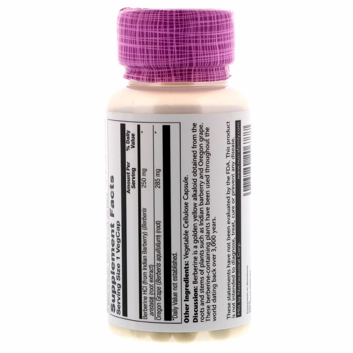 Solaray Berberine 500mg - 60 Vegetarian Capsules