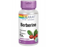 Solaray Berberine 500mg - 60 Vegetarian Capsules