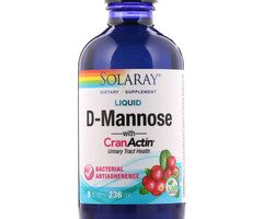 Solaray D-Mannose CranActin Liquid - 8fl oz