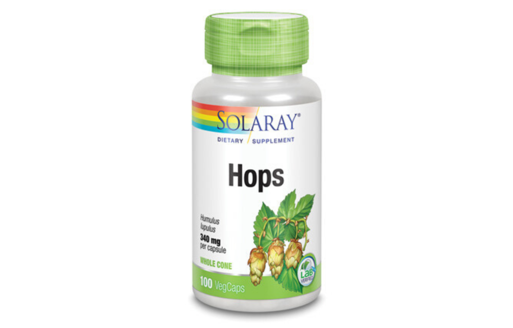 Hops 340mg - 100 Vegetarian Capsules