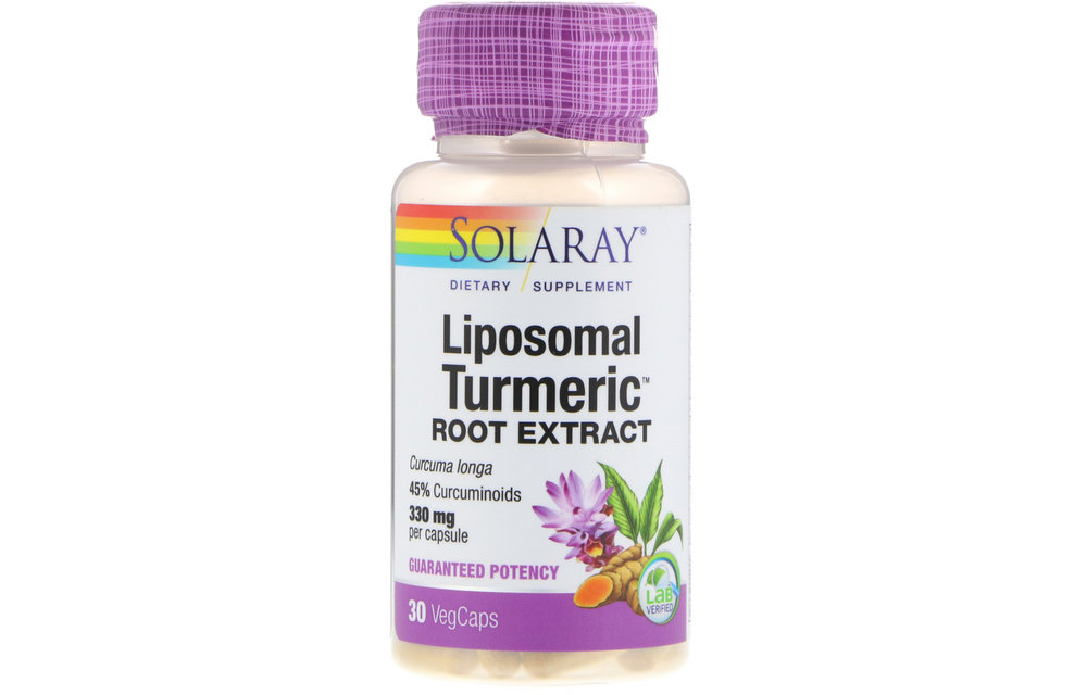 Liposomal Turmeric Root Extract 330mg - 30 Vegetarian Capsules