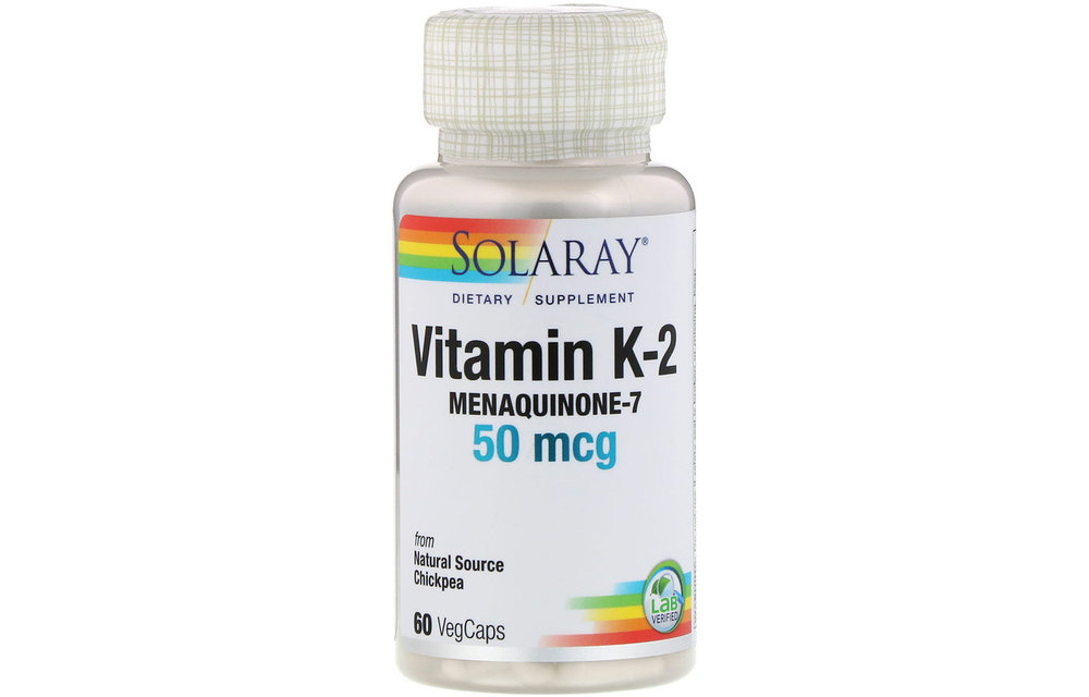 K-2 MK7 50mcg - 60 Vegetarain Capsules