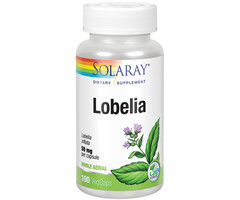 Solaray Lobelia 50mg - 100 Vegetarain Capsules