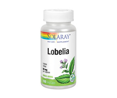 Solaray Lobelia 50mg - 100 Vegetarain Capsules