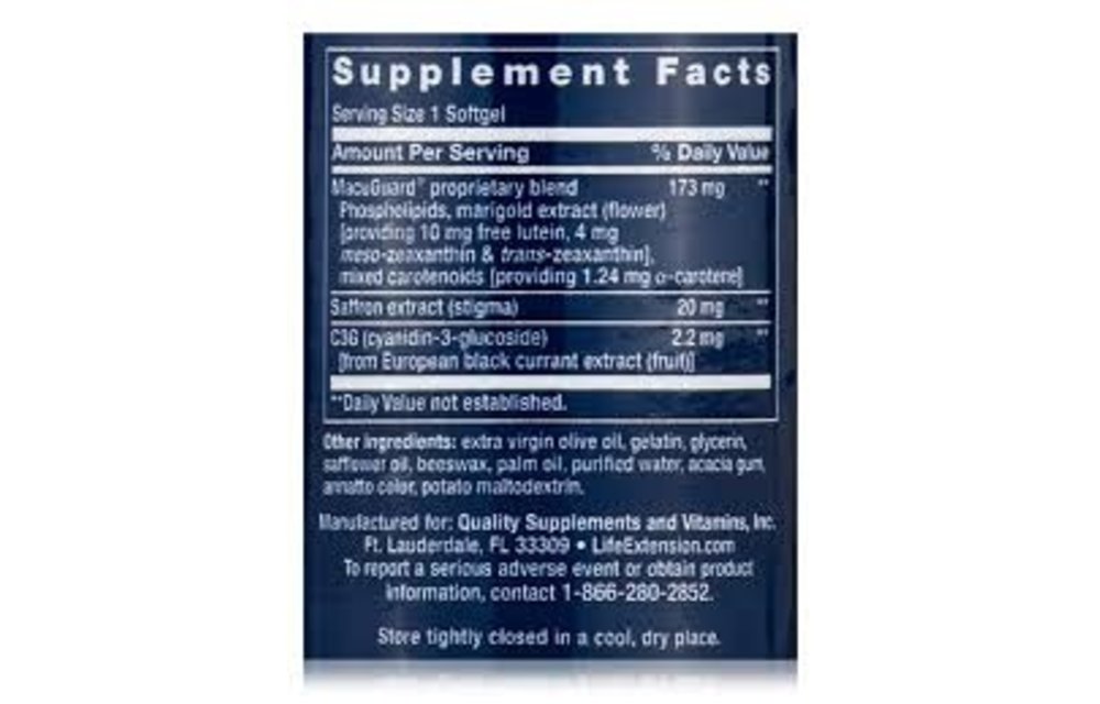 MacuGuard 60 gels