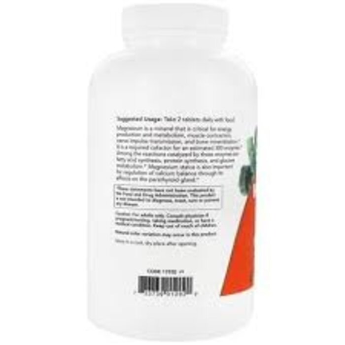 NOW FOODS Magnesium Citrate - 250 tablets