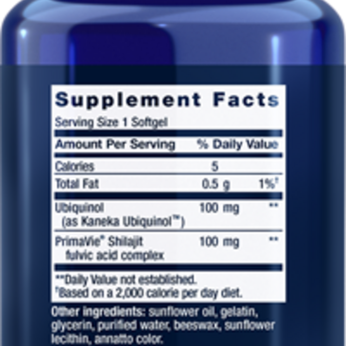 Life Extension Super Ubiquinol 100mg -  60 gels