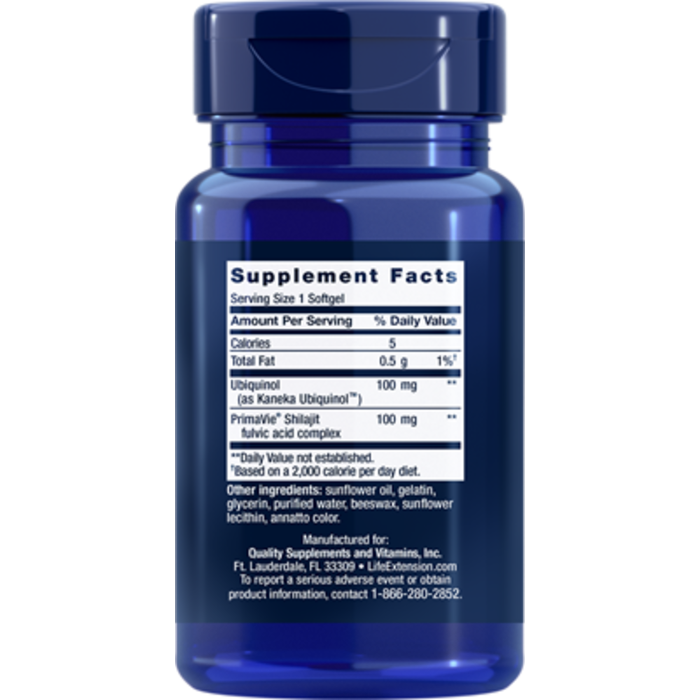 Life Extension Super Ubiquinol 100mg - 60 gels