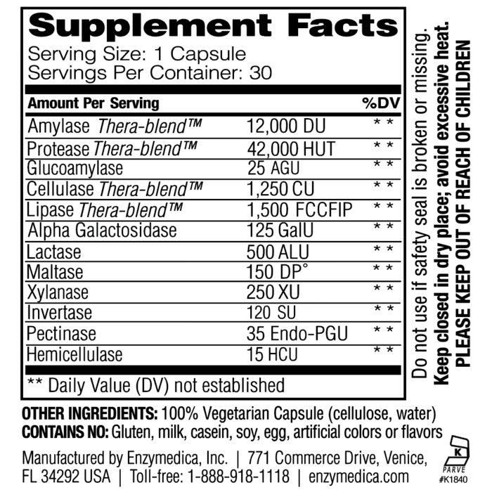 Enzymedica Digest 240 caps