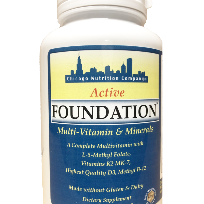 Chicago Nutrition Company Active Foundation - 120 Veg Capsules