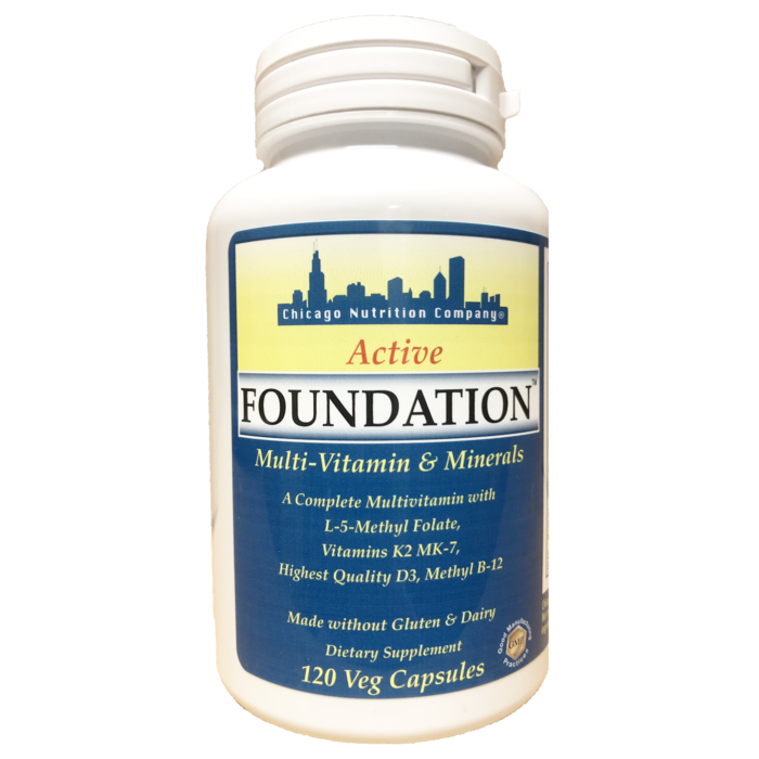 Chicago Nutrition Company Active Foundation - 120 Veg Capsules