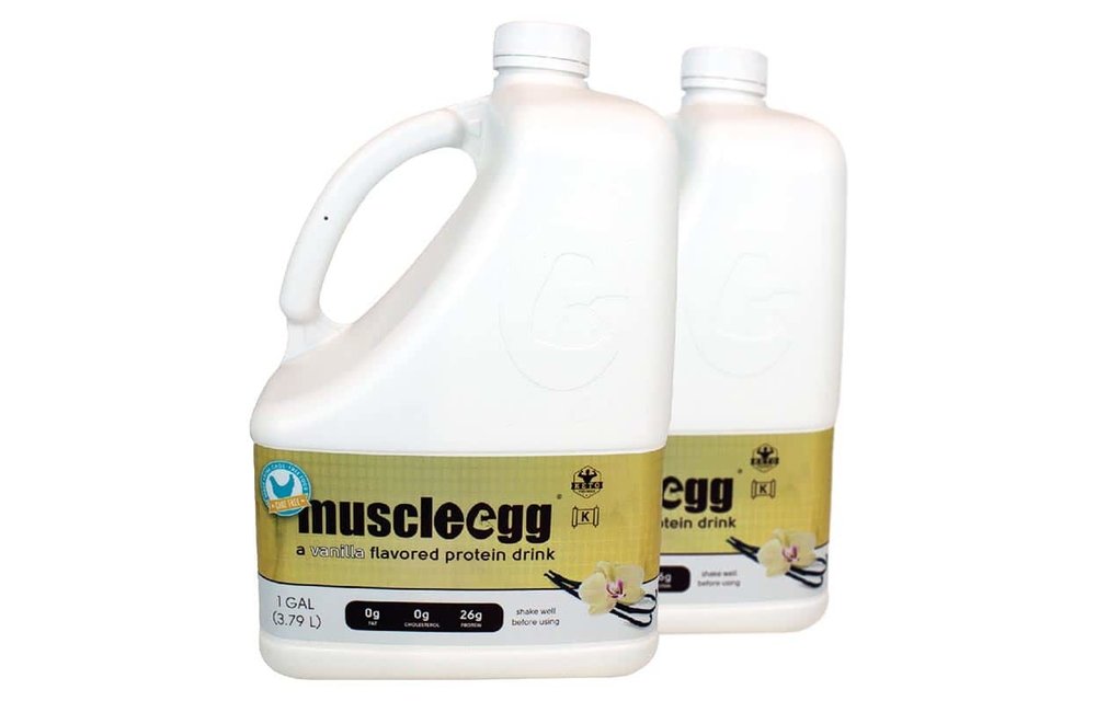 Muscle Egg Vanilla - one gallon